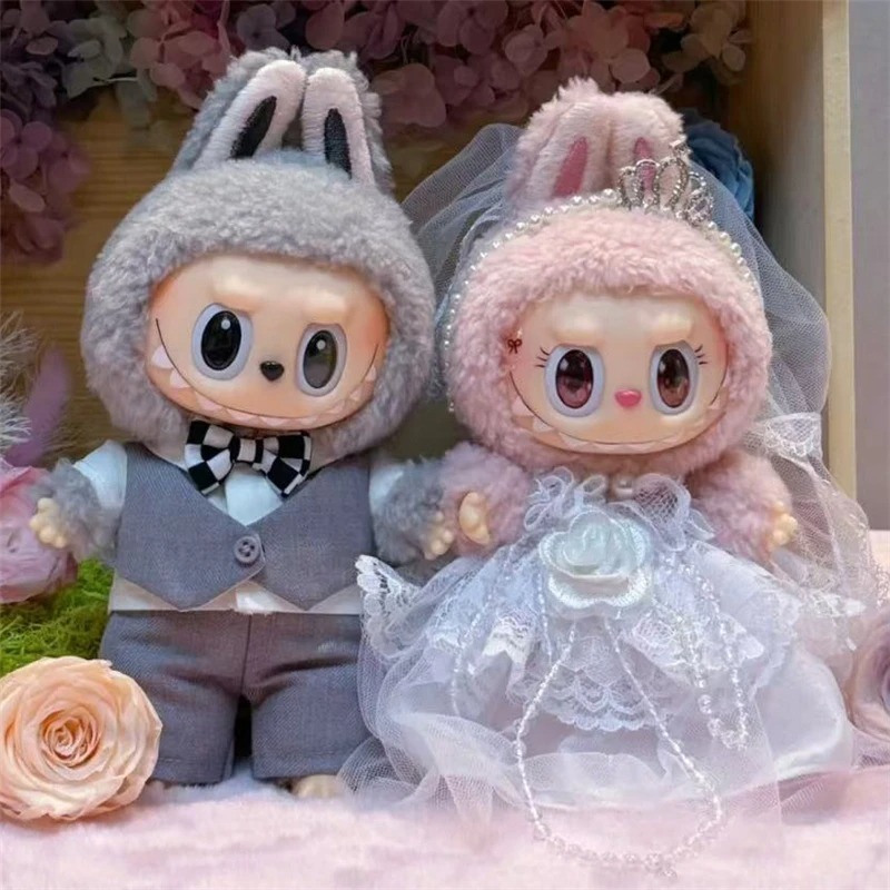Baby Clothing Kit - 15 17cm For Labubu Doll Wedding