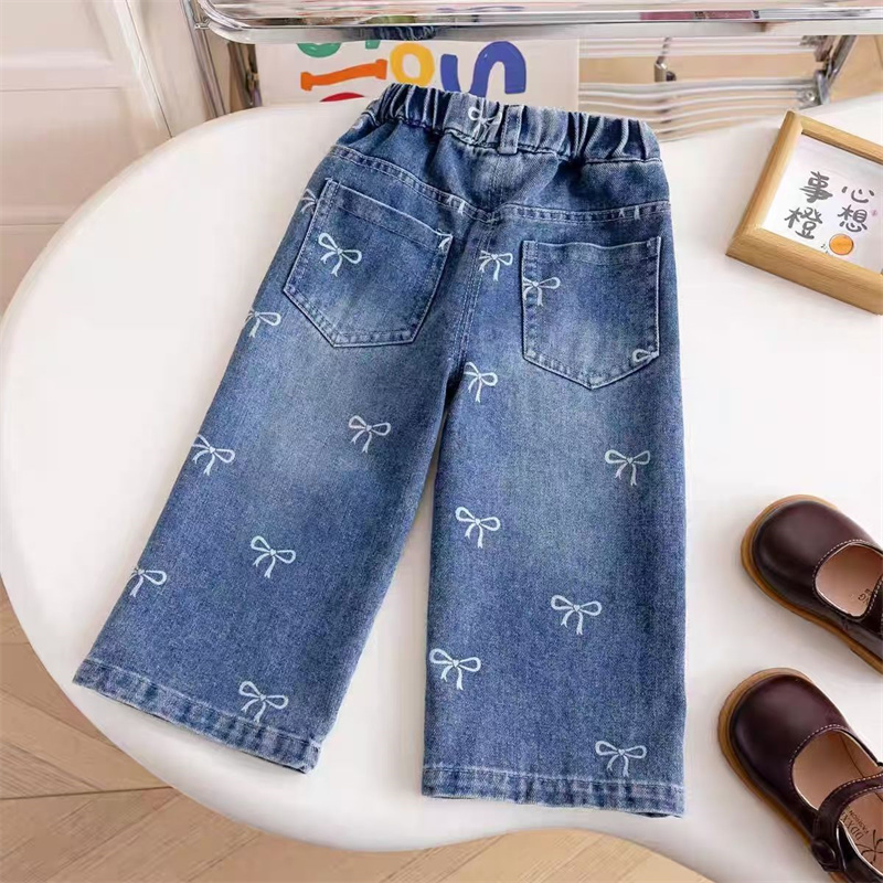 Girls Spring Autumn Jeans New  - Baby Clothing Drawing ulasan dan harga