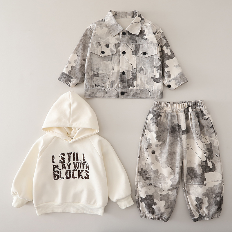 New Autumn Baby Clothes Suit C - Baby Clothing Drawing ulasan dan harga