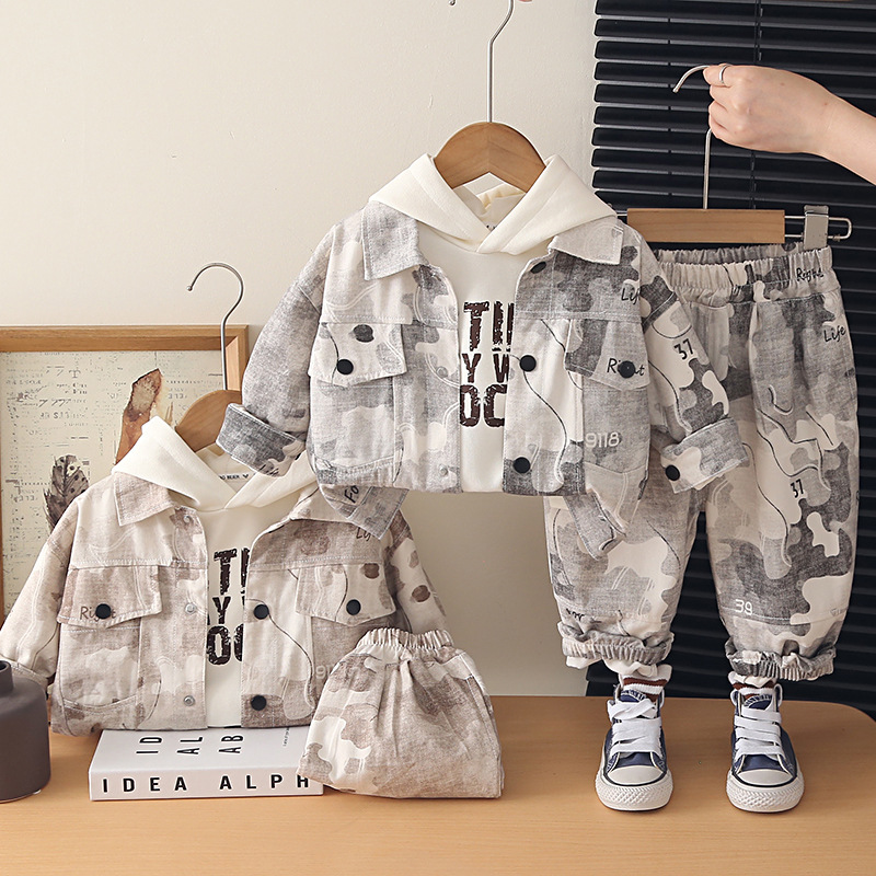 New Autumn Baby Clothes Suit C - Baby Clothing Drawing ulasan dan harga