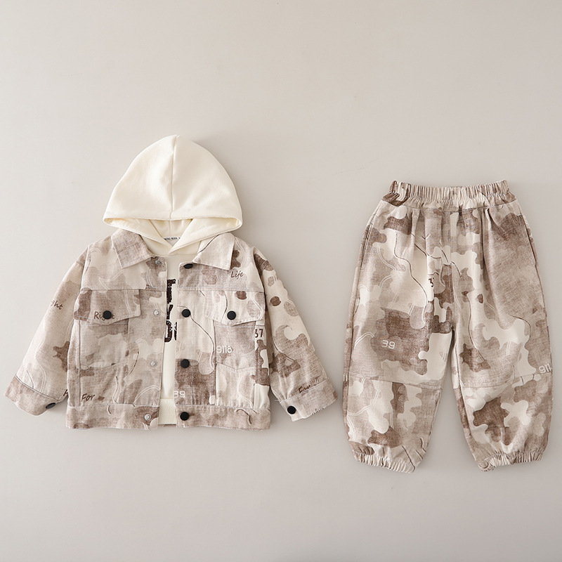 New Autumn Baby Clothes Suit C - Baby Clothing Drawing ulasan dan harga
