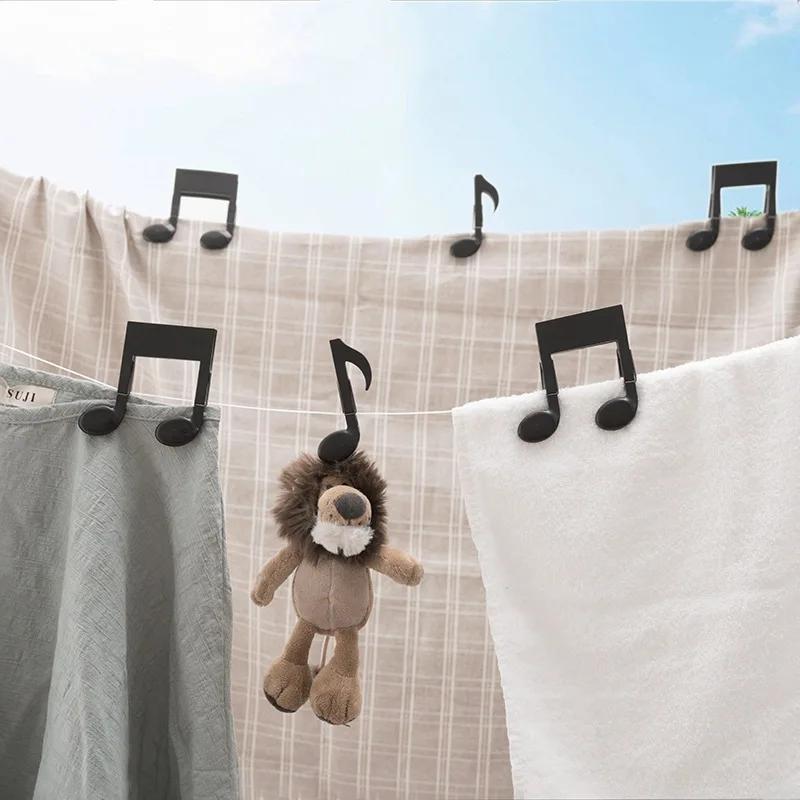 2pc Musical Note Clothes Pegs  - Baby Clothing Drying Rack ulasan dan harga