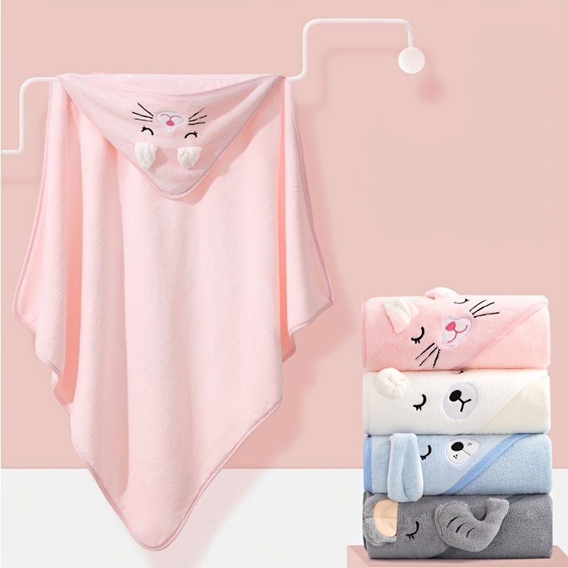 New Baby Bath Towel Boy Girl B - Hooded Bath Towel ulasan dan harga
