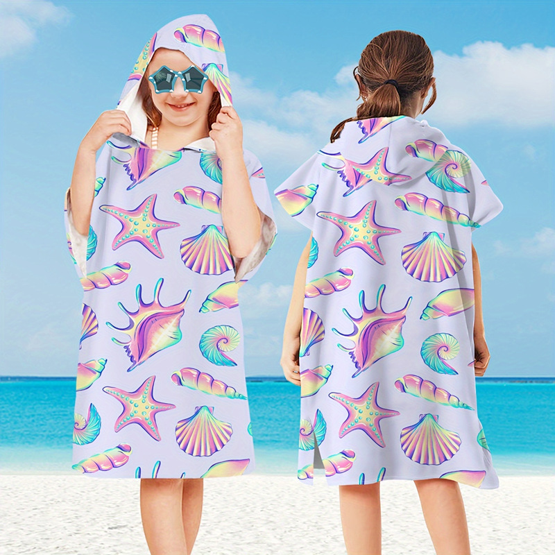 Baby Cartoon Printing Bathrobe - Hooded Bath Towel ulasan dan harga