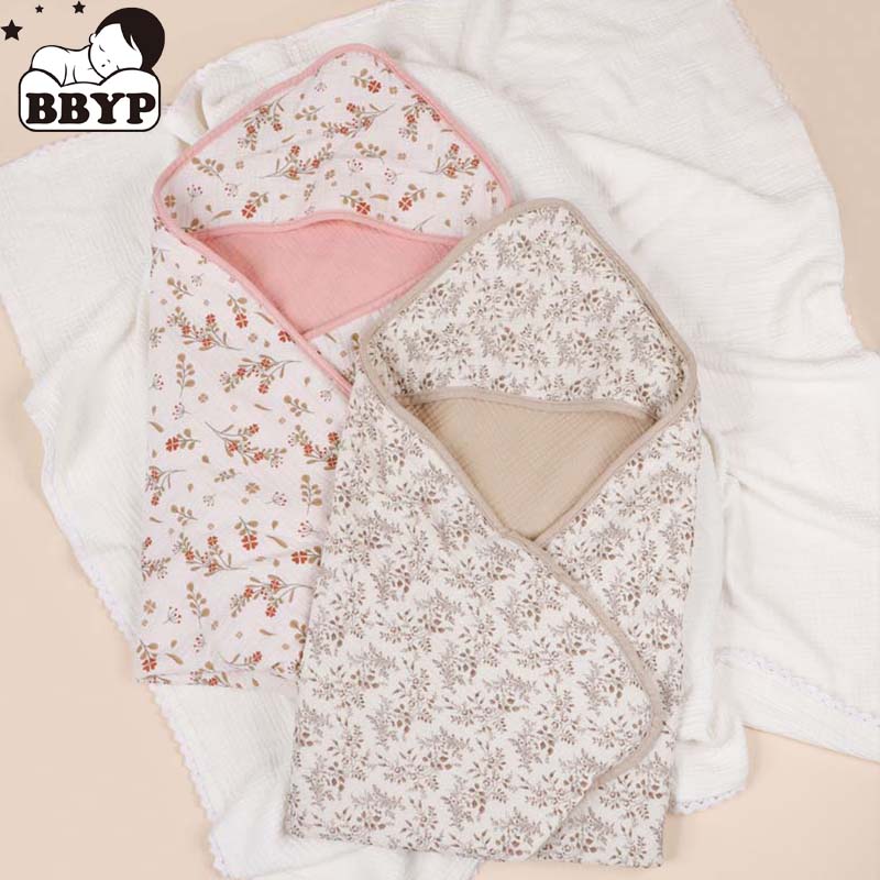 4Layers Soft Warm Cozy bath to - Hooded Bath Towel ulasan dan harga