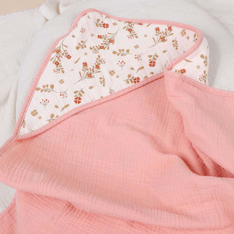 4Layers Soft Warm Cozy bath to - Hooded Bath Towel ulasan dan harga