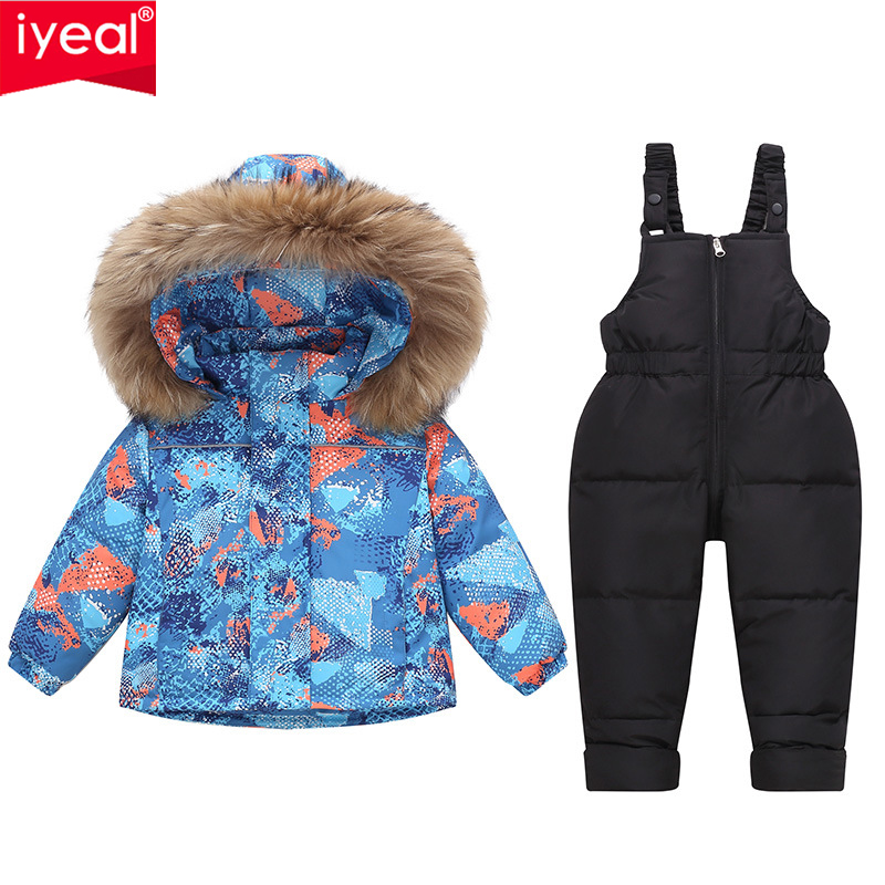 IYEAL Winter Boys Girl Down Ja - Baby Clothing Drawing ulasan dan harga