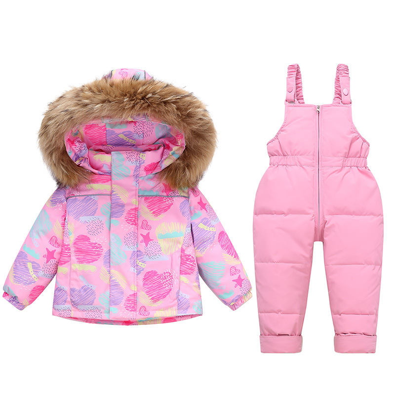 IYEAL Winter Boys Girl Down Ja - Baby Clothing Drawing ulasan dan harga