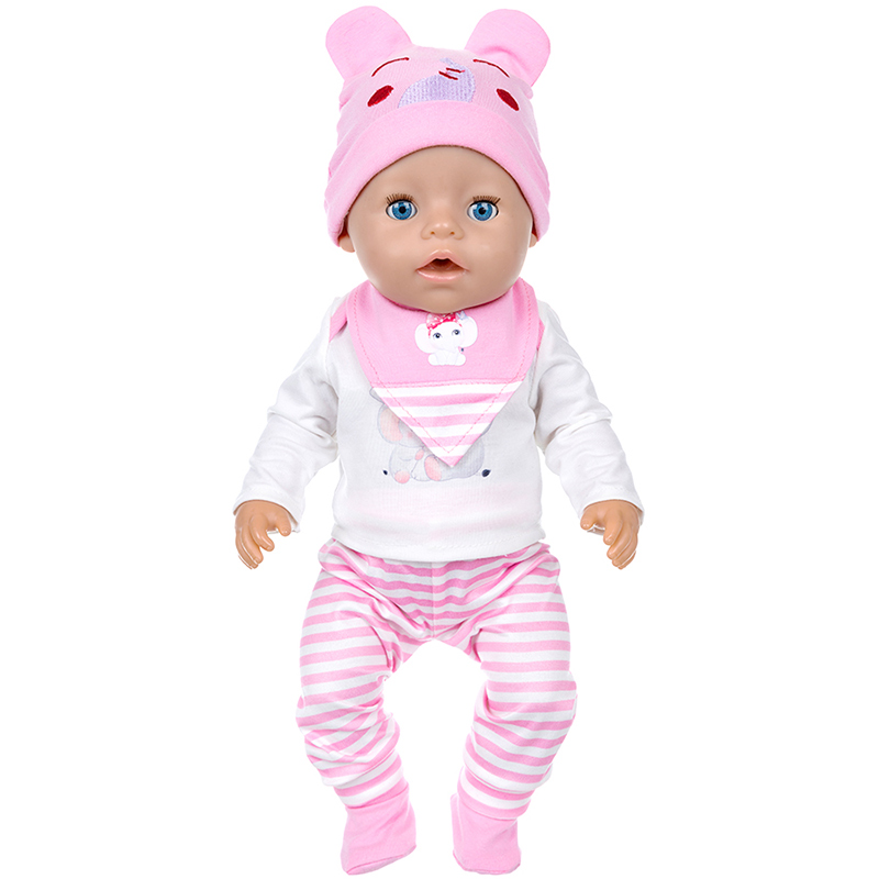 Doll Clothes Set for 16-18 Inc - Baby Clothing Kit ulasan dan harga