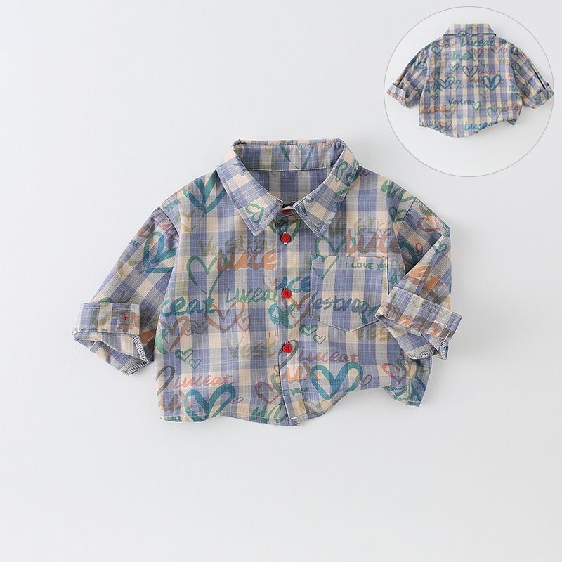 Baby Girls Boys Blouses Toddle - Baby Clothing Drawing ulasan dan harga