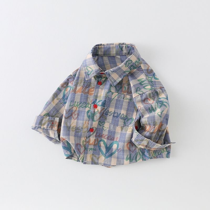 Baby Girls Boys Blouses Toddle - Baby Clothing Drawing ulasan dan harga