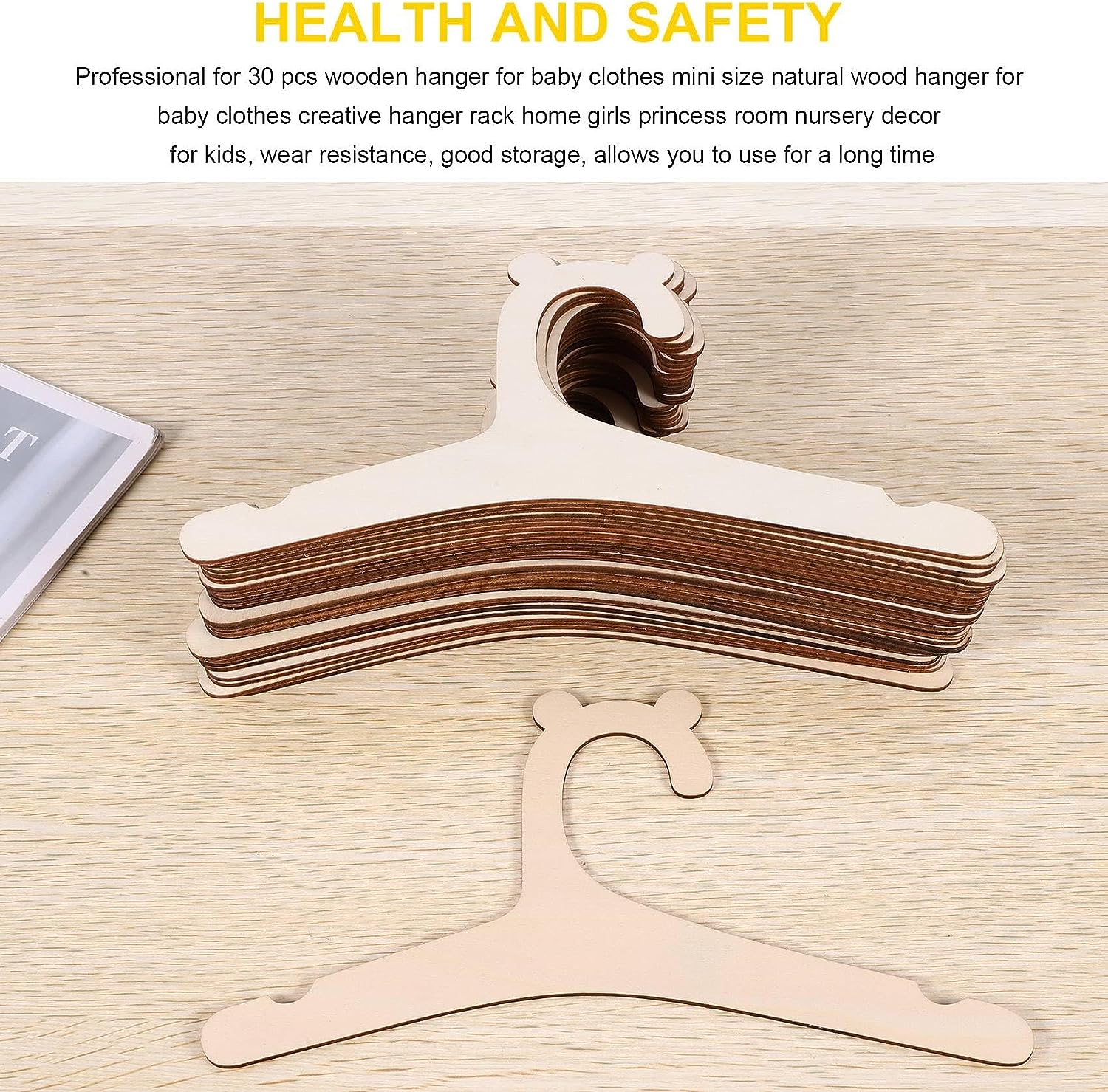 20pcs Baby Clothes Rack Wooden - Baby Clothing Drying Rack ulasan dan harga