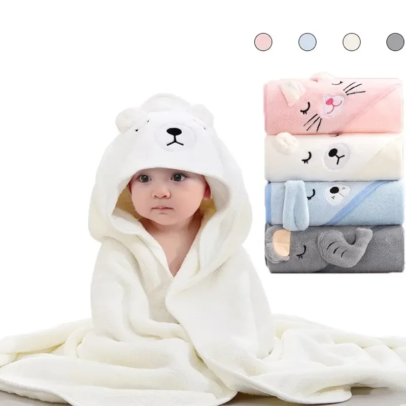 vvocci Bathrobe Toddler Blanke - Hooded Bath Towel ulasan dan harga