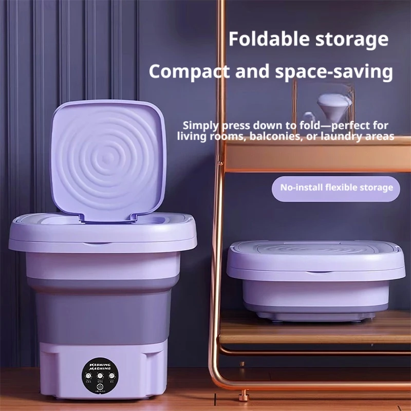 9L Fold Mini Washing Machine P - Baby Clothing Washing Machine ulasan dan harga