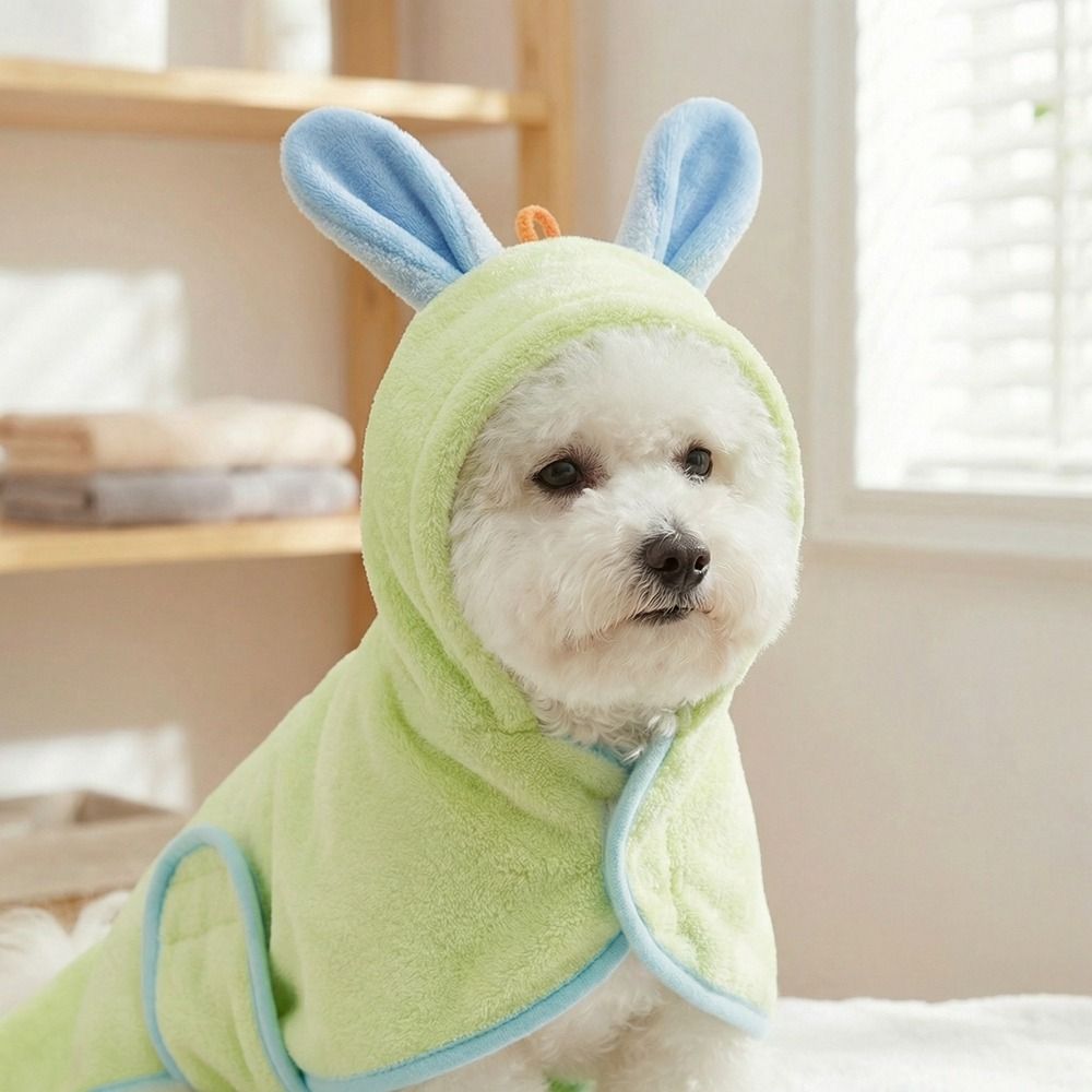 Super Absorbent Dog Hooded Bat - Hooded Bath Towel ulasan dan harga