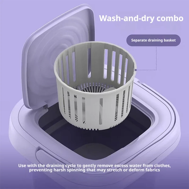 9L Collapsible Foldable Mini W - Baby Clothing Washing Machine ulasan dan harga