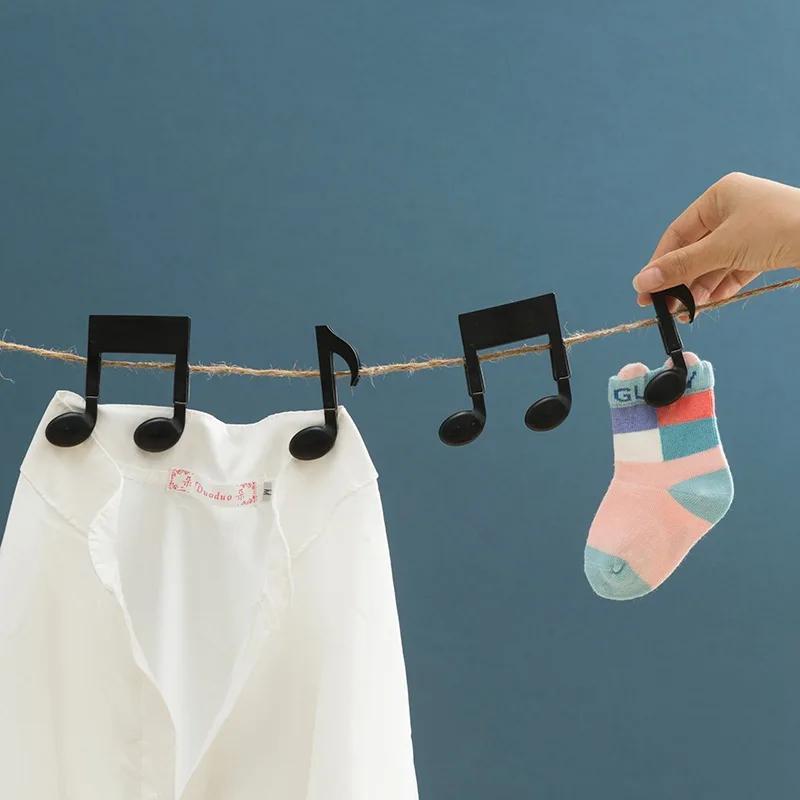 2pc Musical Note Clothes Pegs  - Baby Clothing Drying Rack ulasan dan harga