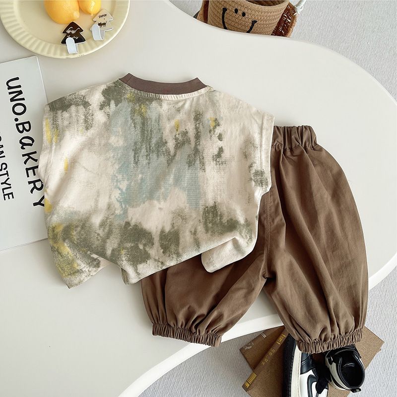 Korean Summer Toddler Baby Boy - Baby Clothing Drawing ulasan dan harga