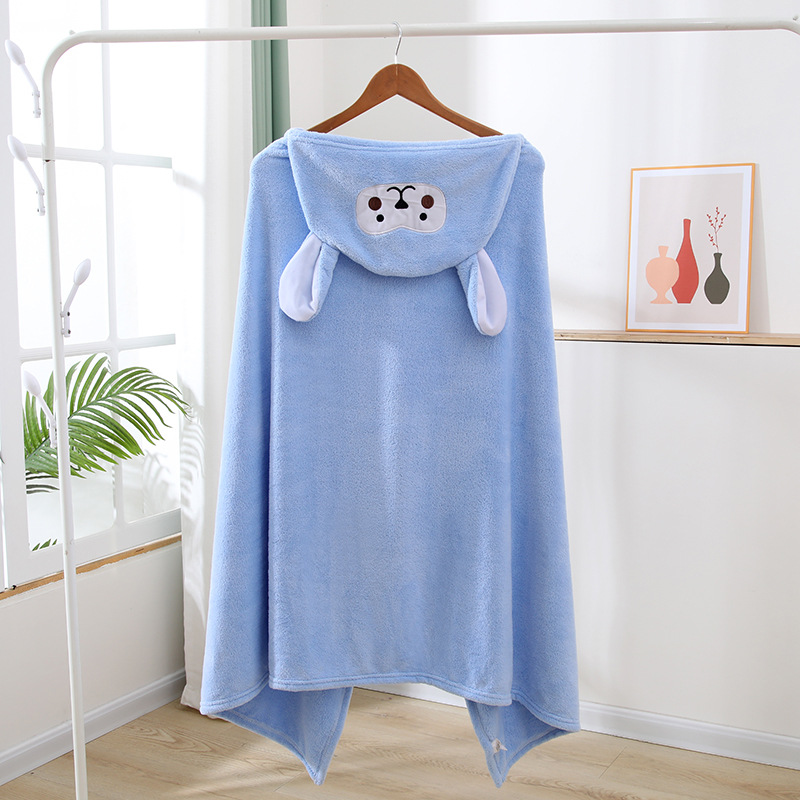 70x140cm Hooded Bath Towel Sup - Hooded Bath Towel ulasan dan harga