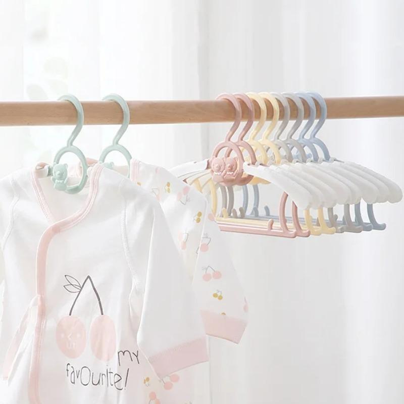 10 Pcs Baby Clothes Hangers Ex - Baby Clothing Drying Rack ulasan dan harga