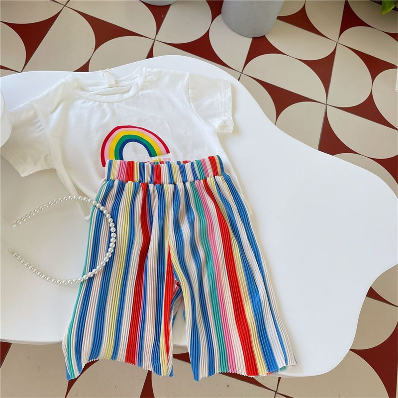 2024 Children's Summer Set Bab - Baby Clothing Drawing ulasan dan harga