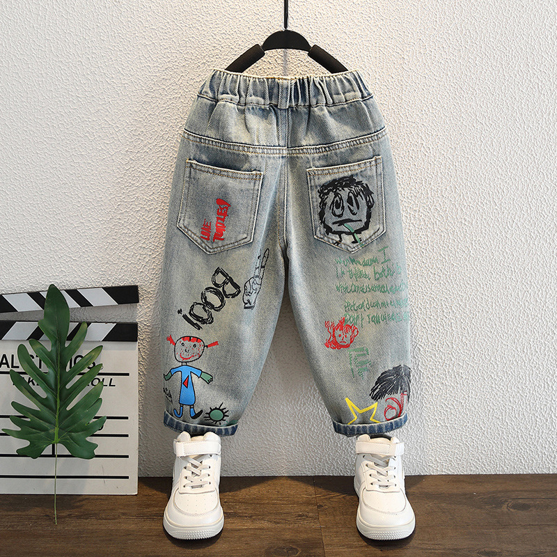 Baby Boy Jeans For Children Ch - Baby Clothing Drawing ulasan dan harga