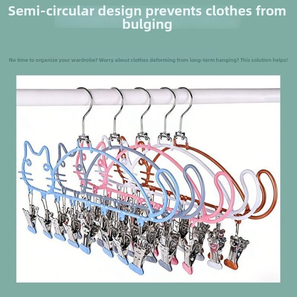 Cat Shape Socks Drying Rack Wa - Baby Clothing Drying Rack ulasan dan harga