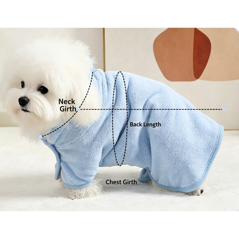 Pet Hooded Bath Robe Quick Dry - Hooded Bath Towel ulasan dan harga