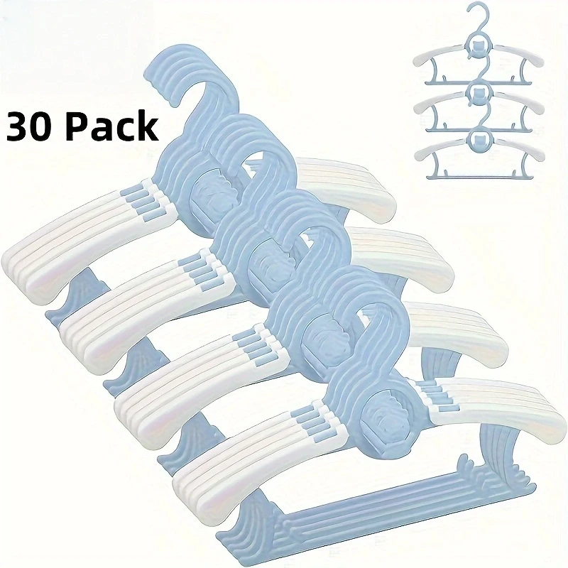 30 Pack PP Plastic Baby Clothe - Baby Clothing Drying Rack ulasan dan harga