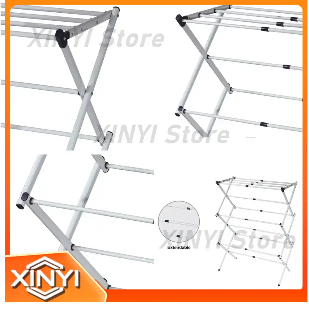 Folding Stand Hanger for Baby  - Baby Clothing Drying Rack ulasan dan harga