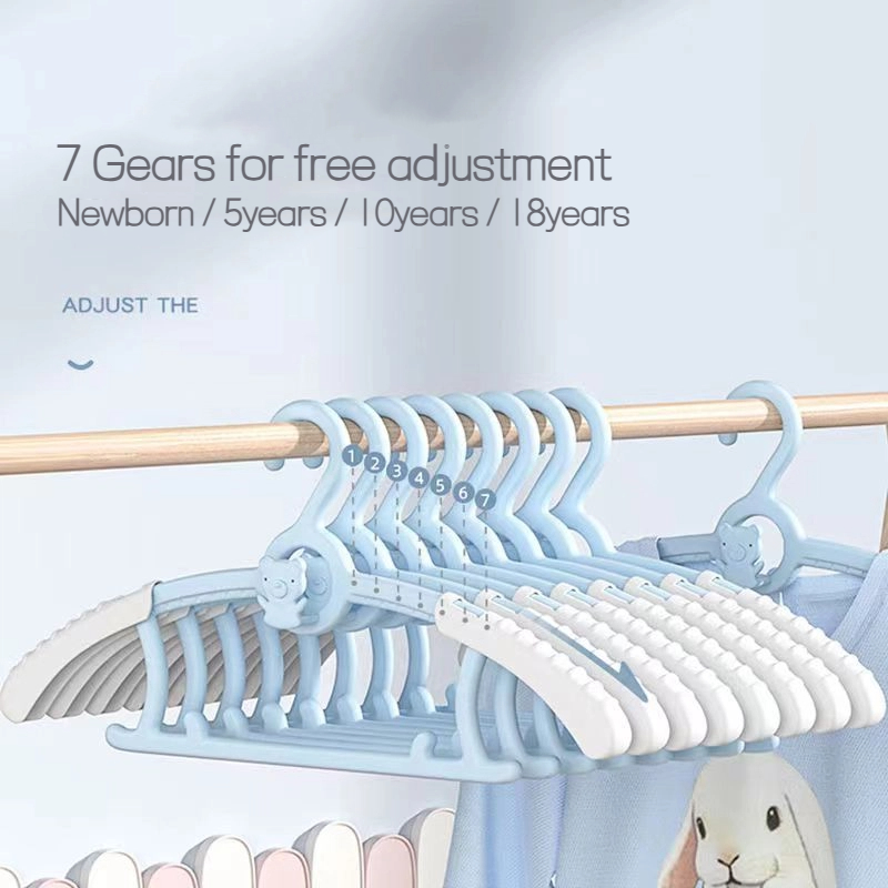 10PCS Baby Clothes Hangers Ext - Baby Clothing Drying Rack ulasan dan harga