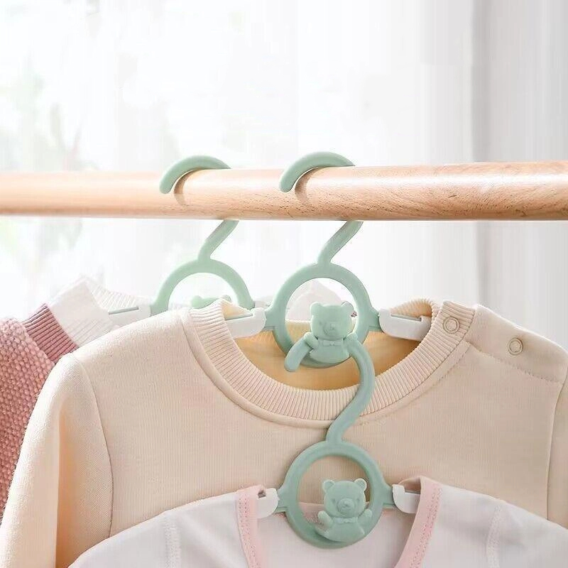 10PCS Baby Clothes Hangers Ext - Baby Clothing Drying Rack ulasan dan harga